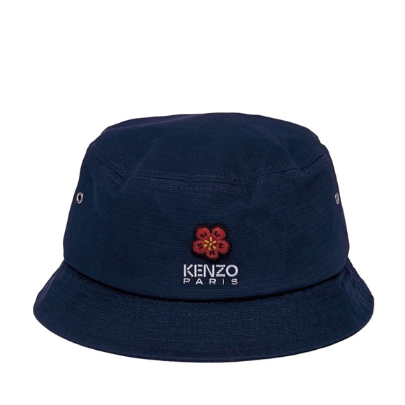 Kenzo Unisex Boke Flower Embroidered Logo Bucket Hat